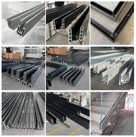 Garde-corps en verre en U pour projets aux États-Unis, balustrade en verre 6+6 8+8 10+10mm, main courante pour bâtiments commerciaux, prix usine