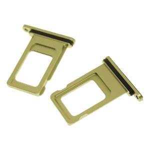 Vassoio porta SIM giallo per iPhone 11, ricambio - Product Image 3