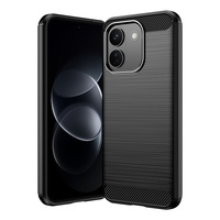 Coques de téléphone portable en fibre de carbone brossée Lichicase pour Redmi 17 Note 17 Pro Max, étui de téléphone portable en TPU antichoc