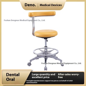 Silla de Estomatólogo Dental con Rodillo de Acero Inoxidable para Uso Hospitalario, Silla de Elevación y Rotación de Dientes, con Rodillo, para Estomatólogo Dental, de Acero Inoxidable, para Uso - Product Image 6