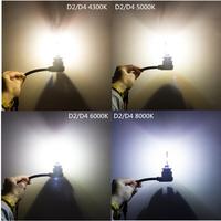 CAR-REFINE 12V 70W D2S D2R HID Xenon Auto Ampoules D1S HID Ampoule D3S D4S D5S 4300K 5000K 6000K 8000K Voiture Xenon Phare Ampoules