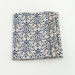 Set de table en porcelaine bleue et blanche, style chinois, <span class=keywords><strong>nappe</strong></span> en coton et lin épaisse résistante à la chaleur - Product Image 3