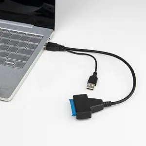 ซูเปอร์ความเร็ว Usb 3.0 SATA 22ขา2.5นิ้วง่ายสายไดรฟ์ฮาร์ดดิสก์มือถือสายข้อมูล