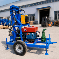 Fournisseur d'usine de machines de forage de puits d'eau sur mesure avec une profondeur de 100m à 150m et un support technique professionnel