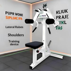 Attrezzo per sollevamento deltoidei per personal <span class=keywords><strong>trainer</strong></span>, attrezzatura per sollevamento spalle in metallo per uso domestico e commerciale, <span class=keywords><strong>trainer</strong></span> per alzate laterali da seduti - Product Image 1