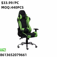 Chaise de Gaming ergonomique TSF, pivotante, en cuir Silla, pour ordinateur de bureau et Gaming