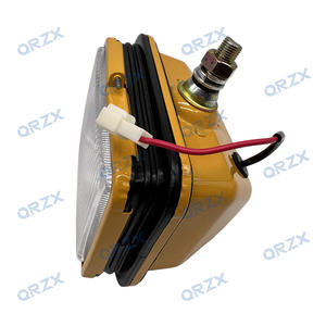 Accessoires pour excavatrice Lampe carrée en fer H4 12V Kobelco Hitachi Phare universel Coque en fer Grand bras Lampe d'éclairage <span class=keywords><strong>OLIVER</strong></span> - Product Image 3