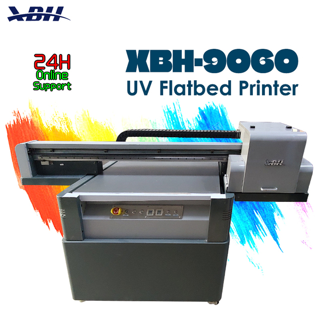 3D Effect 9060 Uv Flatbed Printer With Gloss Varnish for Premium Phone Case and Awards