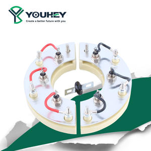 RSK2001 ชุดอุปกรณ์เสริมเครื่องกำเนิดไฟฟ้าแบบไร้แปรงถ่านสองเฟสแบบสามเฟส วัสดุเหล็ก-ล้อเรียงกระแสแบบสแตนฟอร์ด - Product Image 2