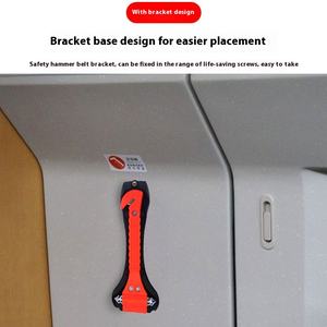 ABS sabuk kursi keselamatan mobil, baja karbon 2 in 1 <span class=keywords><strong>Kit</strong></span> alat darurat palu keluar untuk penyelamatan hidup - Product Image 2