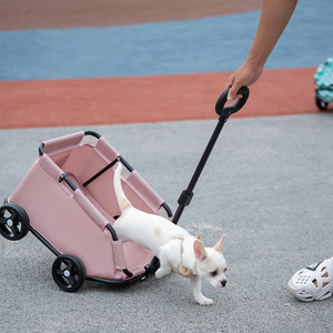 Poussette <span class=keywords><strong>pour</strong></span> animaux <span class=keywords><strong>de</strong></span> compagnie Bunnyhi STC001 à 4 roues, petit transporteur <span class=keywords><strong>pour</strong></span> chiens et chats, sac à dos en <span class=keywords><strong>tissu</strong></span>, design <span class=keywords><strong>cage</strong></span> <span class=keywords><strong>pour</strong></span> les voyages et le <span class=keywords><strong>transport</strong></span> - Product Image 5