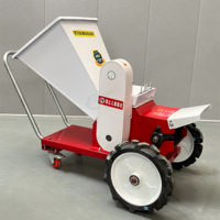 Broyeur de bois multifonctionnel mobile pour fourrage et déchets-Trancheuse à petites branches/hachoir à bois pour l'agriculture