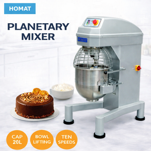 HM-40L Mélangeur Planétaire Commercial Robuste 40L 10 Vitesses pour la Pâtisserie - Product Image 1