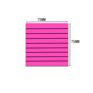 Blocchetti Adesivi a Righe Colorate con Super Potere Adesivo, 50 Fogli/Blocchetto - Product Image 5