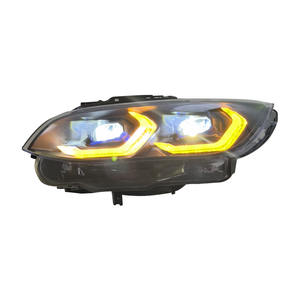 SJC Auto bicolore lumières pour <span class=keywords><strong>BMW</strong></span> série 3 <span class=keywords><strong>E92</strong></span> E93 phare LED pré-Lci <span class=keywords><strong>2006</strong></span>- 2009 jaune blanc DRL pièces de voiture de commutation - Product Image 3