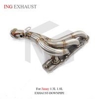 Embases de collecteur d'échappement à haut débit pour JIMNY 1.3L 1.8L 2013-2018 Pips système d'échappement pièces d'accessoires de voiture