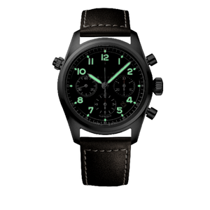 Reloj Mecánico Longines con Esfera Negra, Tres Agujas, Marcadores de Hora Digitales Luminosos y Correa de Acero Inoxidable - Product Image 1