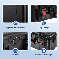 Pour PS5 sac de rangement mince étanche à l'humidité coque dure ABS Aviation boîtier étanche étui de vol accessoires numérique