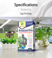 Thé Naturel pour la Santé de la Prostate, Compléments Alimentaires, Marque Privée Personnalisée, Thé Favorisant la Santé de la Prostate