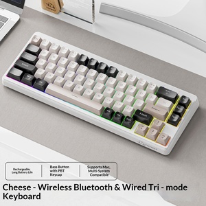 Teclado Inalámbrico Bluetooth de 3 Modos con Sensación Mecánica y Bajo Nivel de Ruido para Juegos, Esports y Trabajo de Oficina - Product Image 4