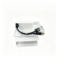 Répartiteur PoE extérieur étanche 48V vers 12V 12W, standard IEEE 802.3af/at, non isolé, 10/100Mbps, adaptateur empilable IP PD48VF