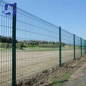 Clôture en treillis soudé revêtu de PVC de haute qualité / Clôture en treillis soudé incurvée 3D / Panneaux de clôture en treillis soudé galvanisé pour jardin - Product Image 2