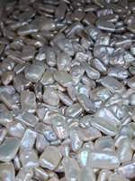 Perles baroques rectangulaires, semi-finies pour la création de bijoux DIY