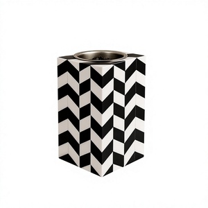 Brûleur d'encens indien en bois et résine de style moderne, fait main, écologique, parfum musc, anti-odeur, pour la maison, le bureau, Ramadan - Product Image 1