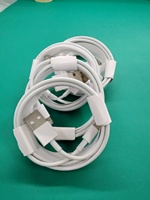 Cable USB de Carga Rápida de 1 m para Teléfonos iPhone y Android, Computadoras, Conductor de Cobre Puro, Revestimiento de TPE, Blindaje de Lámina, Banco de Energía