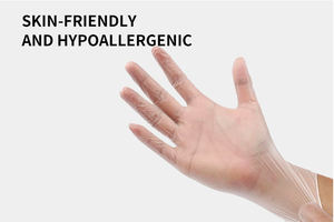 Guantes de Seguridad Desechables de Nitrilo Negro y Látex Rosa, Impermeables, de Protección para Manos y Brazos - Product Image 6