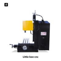 Petite guêpe Mini CNC perceuse fraisage et gravure Machine petit ménage Mach 3 contrôle CNC fraiseuse Mini banc CNC moulin