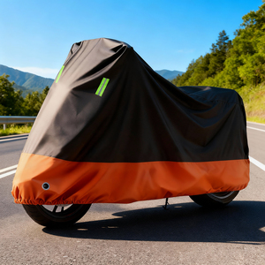 Housse de <span class=keywords><strong>moto</strong></span> et de voiture épaissie étanche vélo électrique anti-pluie anti-poussière tissu de Film en aluminium résistant au soleil - Product Image 4
