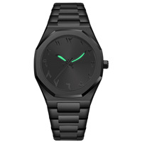 Montre-Bracelet Homme Personnalisée Marque Fabricant Mouvement Quartz Décontractée Étanchéité Cadran Arabe Design Minimaliste MW05