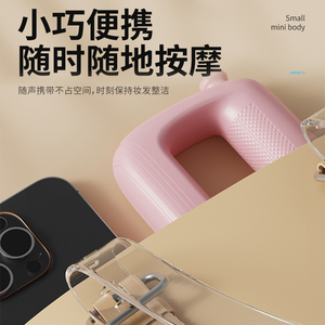เครื่องนวดเอวแบบสั่นสะเทือน ขนาด 12x12.5x3 ซม. ชาร์จผ่าน USB สำหรับฟิตเนสและการปรับรูปร่าง - Product Image 3