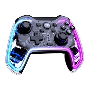 Saitake RGB Wireless Gaming <strong>Controller</strong> Programmable Button Ergonomic Design Dual Vibration Six-axis Gyroscope for - Product Image 5