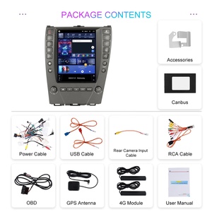 Podofo 8 Core 4 + 64G 9.7 ''Android Car Stereo Đài Phát Thanh Cho Lexus E240/Es350/Es330 2006 2012 Carplay/Android Auo/GPS/Wifi/4G/Rds/DSP - Product Image 6