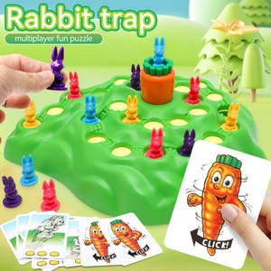 Nouveaux produits lapin lapin compétitif piège jeu multijoueur enfants jouet éducatif famille interactif fête jouet pour <span class=keywords><strong>Parent</strong></span>-enfant - Product Image 2