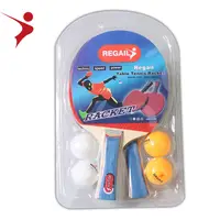 Tafeltennisbats/Paddle Ping Pong Set Voor Promotie Twee Tafeltennis Rackets Rechtstreeks Verkocht Door Producenten