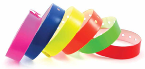 Gelang plastik vinil PVC bentuk L satu kali penggunaan acara grosir - Product Image 5