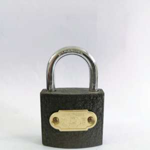 फेंग युआन उच्च गुणवत्ता ग्रे रंग लोहा ताला के साथ लघु बीम 38mm - Product Image 2