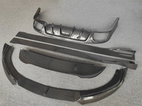 Kit carrosserie de haute qualité en fibre de carbone style A pour Panamera GTS 970.1 (10-13 ans) : Lame avant, diffuseur arrière, jupes latérales