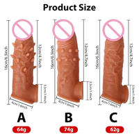 Couverture de pénis préservatifs Dragon pour hommes sangle creuse en silicone réutilisable sur gode manchon de pénis pour hommes préservatif