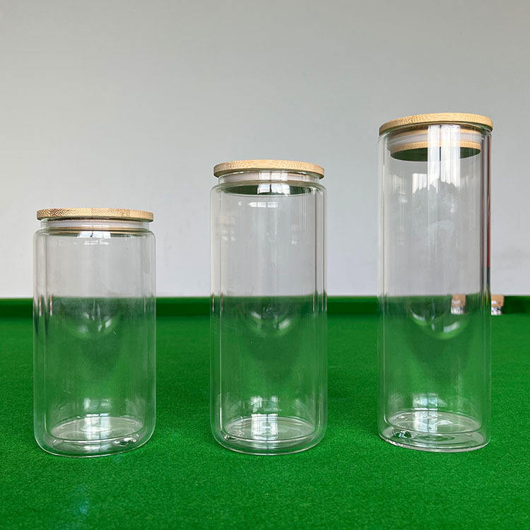 แก้วพิมพ์ซับลิเมชันรูปลูกโลกหิมะผนังสองชั้นขนาด20ออนซ์