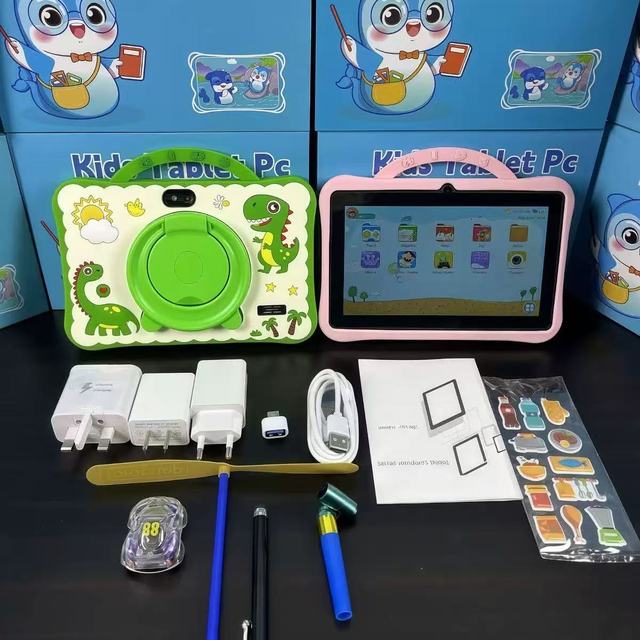 2025 New Wholesale 7-Inch Full Netcom Tablet Computer for Education Quad-Core MTK WIFI Learning Machine for Students Children