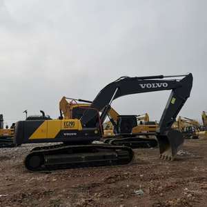 Excavatrice Volvo EC290DL d'occasion, 14 tonnes, Tier 3, 99 kW, sans DEF, capacité de godet de 0,7 m³, pour le chargement en carrière moyen et les travaux sur roche. - Product Image 1