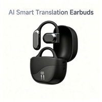 Écouteurs Open-Ear 2026 Nouveaux avec Logo Personnalisé, Traduction en Temps Réel, Style Clip OWS, Non Intra-Auriculaires, Étanchéité IPX5 pour la Course à Pied
