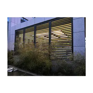 Factory Directly Supply Electric Roller Shutter Louver Window Frame Aluminium Shutters Panels For Windows