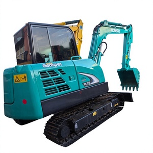 Fabriqué au Japon, mini-excavatrice d'occasion Kobelco SK60-8 d'origine, 6 tonnes, modèle 2025, puissance de 100 kW, testée et inspectée, à vendre - Product Image 1