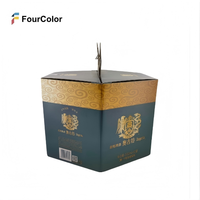 Boîte-cadeau personnalisée haut de gamme pour bière, en carton ondulé avec pelliculage mat, pour la restauration et les banquets de bière