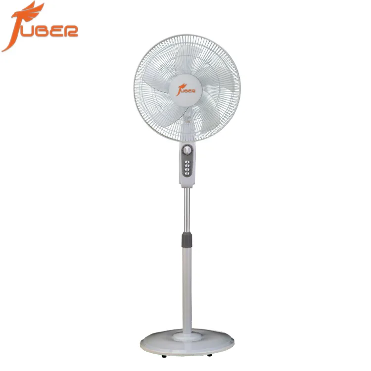 Ventilador de suporte de 16 polegadas para uso doméstico, ventilador elétrico oscilante barato
